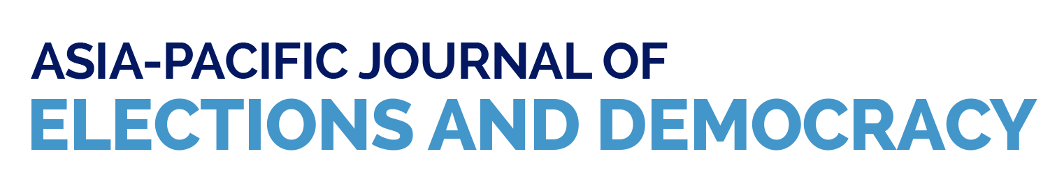 logo asia-pacific journal of election and democracy